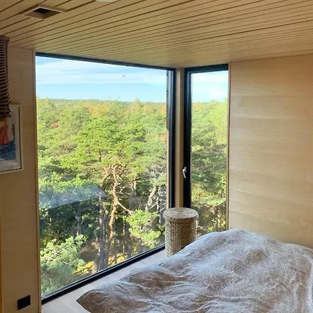 Live Among Trees In An Architect Drawn Σπίτι διακοπών Skjærhollen